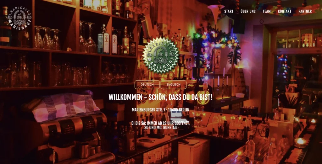 Café _ Bar Marienhof berlin