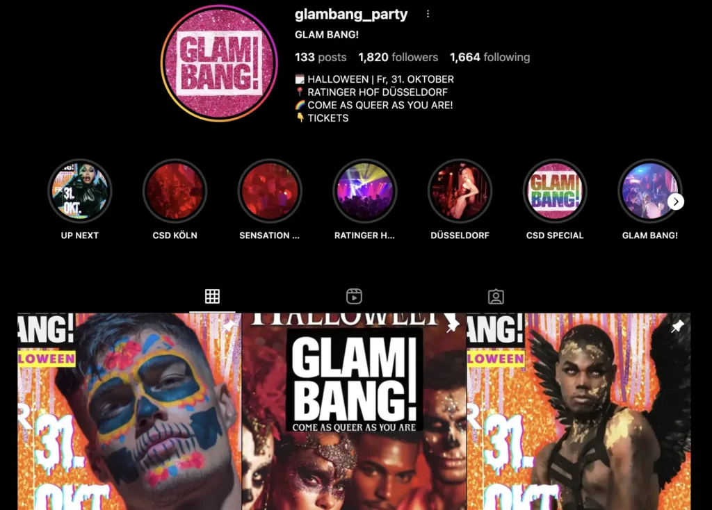 Glam Bang! at Ratinger Hof