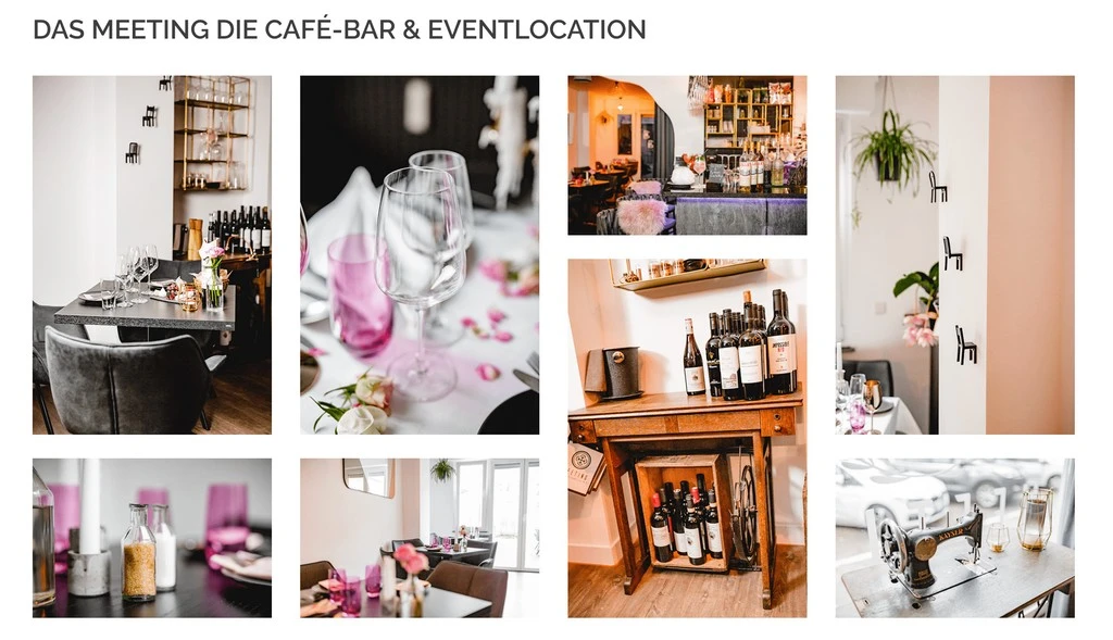 Meeting, die Café-Bar