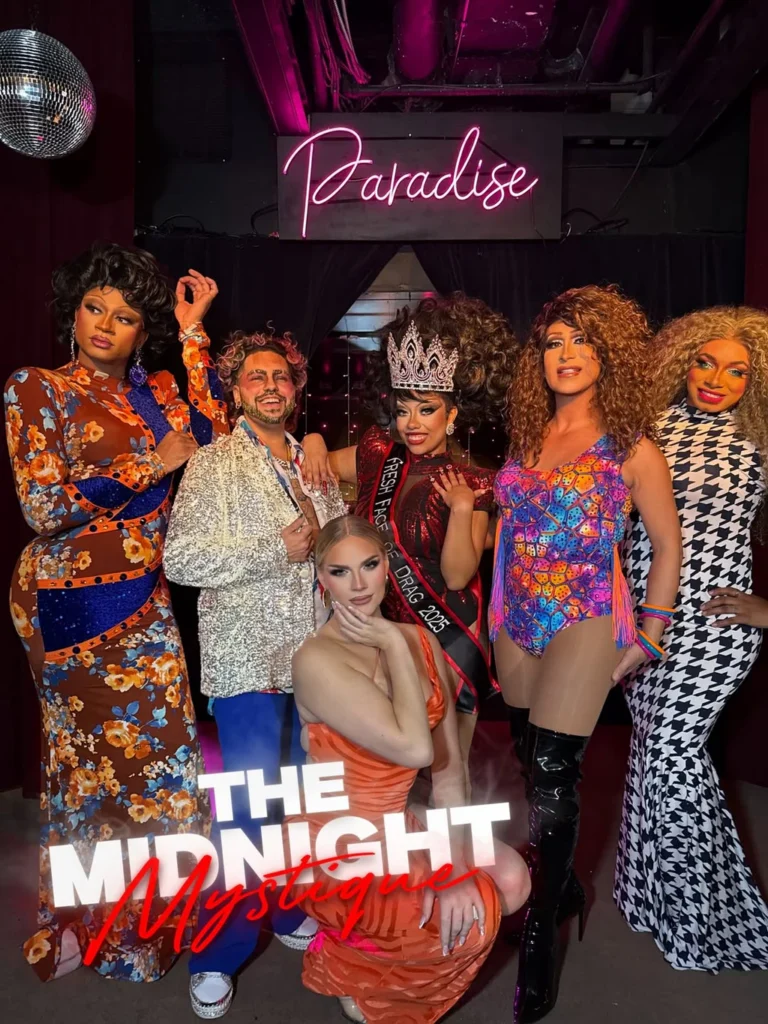 Rhedd Rhumm, Myster E Mel Kiki, Sasha Curvy, Lady Marisa, Divinity Banks and Venus Mystique at T